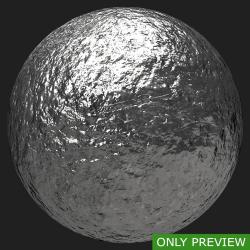 PBR Substance Material of Silver #4